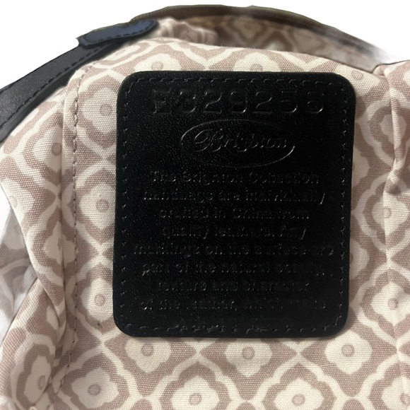 Brighton Barbados Ziptop Hobo Brown - Picture 11 of 13